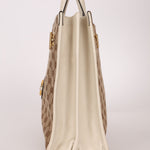 Gucci GG Canvas & Calfskin Medium Horsebit 1955 Chain Tote - FashioNica