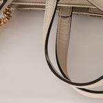 Gucci GG Canvas & Calfskin Medium Horsebit 1955 Chain Tote - FashioNica