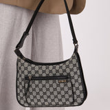 Gucci GG Canvas Front Pocket Shoulder Bag - FashioNica