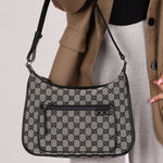 Gucci GG Canvas Front Pocket Shoulder Bag - FashioNica
