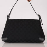 Gucci GG Canvas Horsebit Shoulder Bag - FashioNica