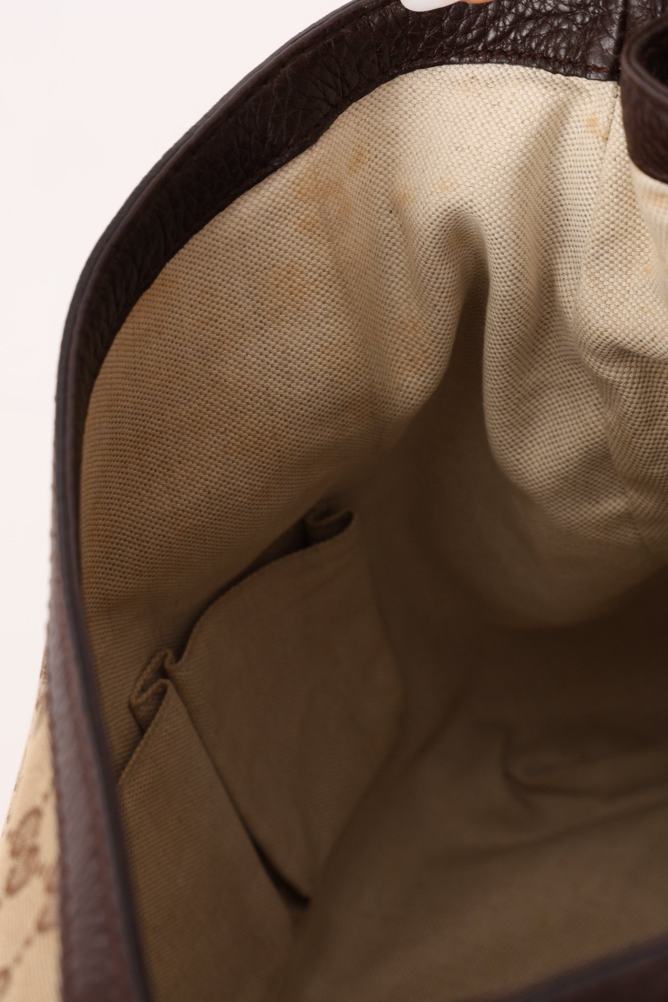 Gucci GG Canvas Techno Horsebit Crossbody Bag - FashioNica