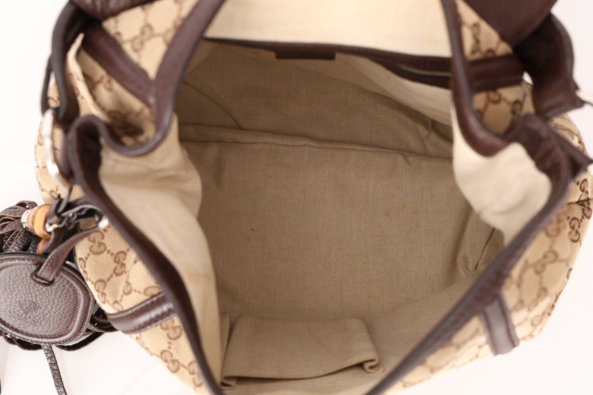 Gucci GG Canvas Techno Horsebit Crossbody Bag - FashioNica