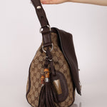 Gucci GG Canvas Techno Horsebit Crossbody Bag - FashioNica