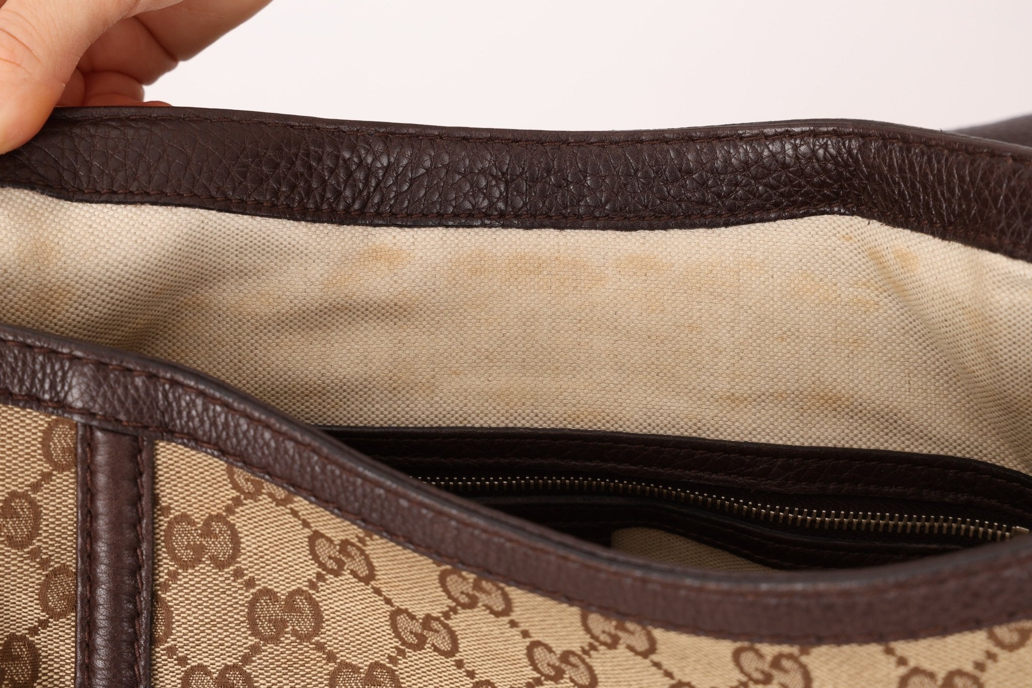 Gucci GG Canvas Techno Horsebit Crossbody Bag - FashioNica