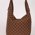 Gucci GG Canvas Zip Hobo - FashioNica