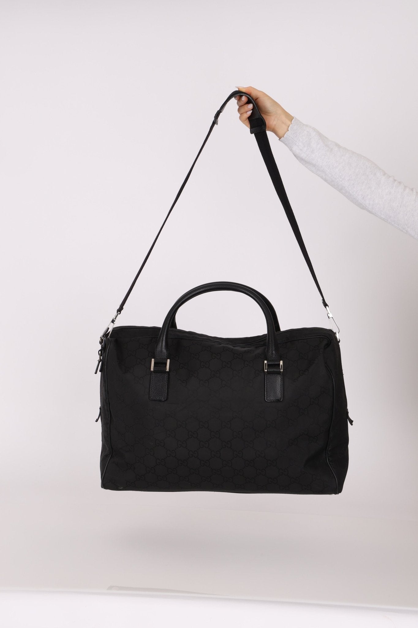 Gucci GG Nylon Large Carry On Duffle - FashioNica