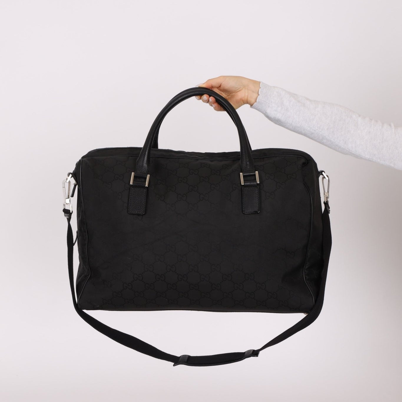 Gucci GG Nylon Large Carry On Duffle - FashioNica