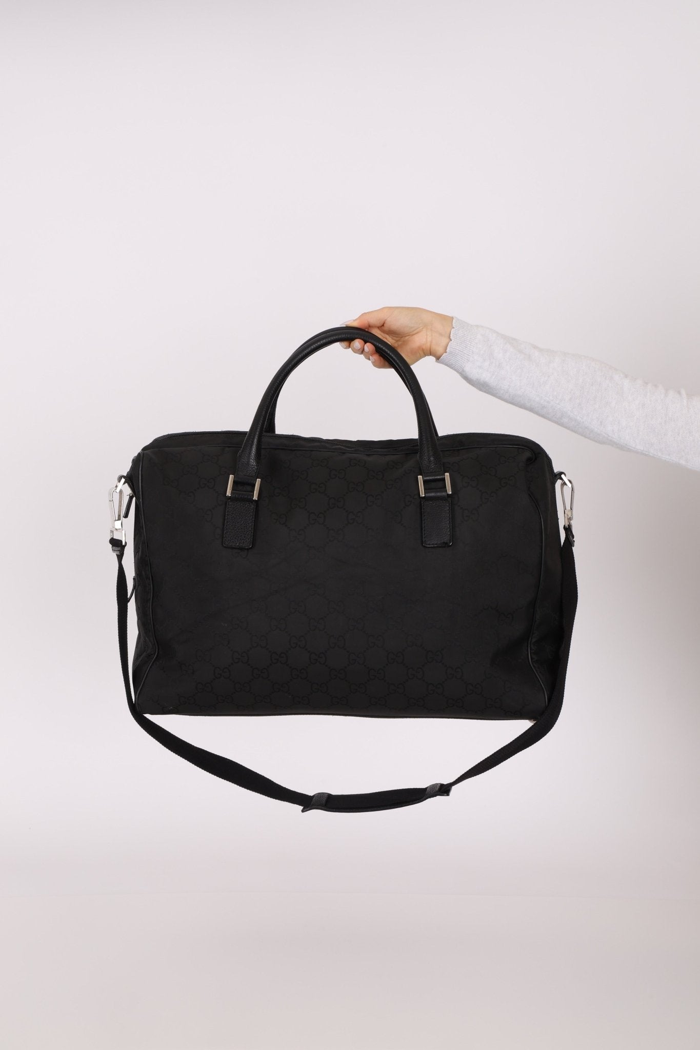 Gucci GG Nylon Large Carry On Duffle - FashioNica