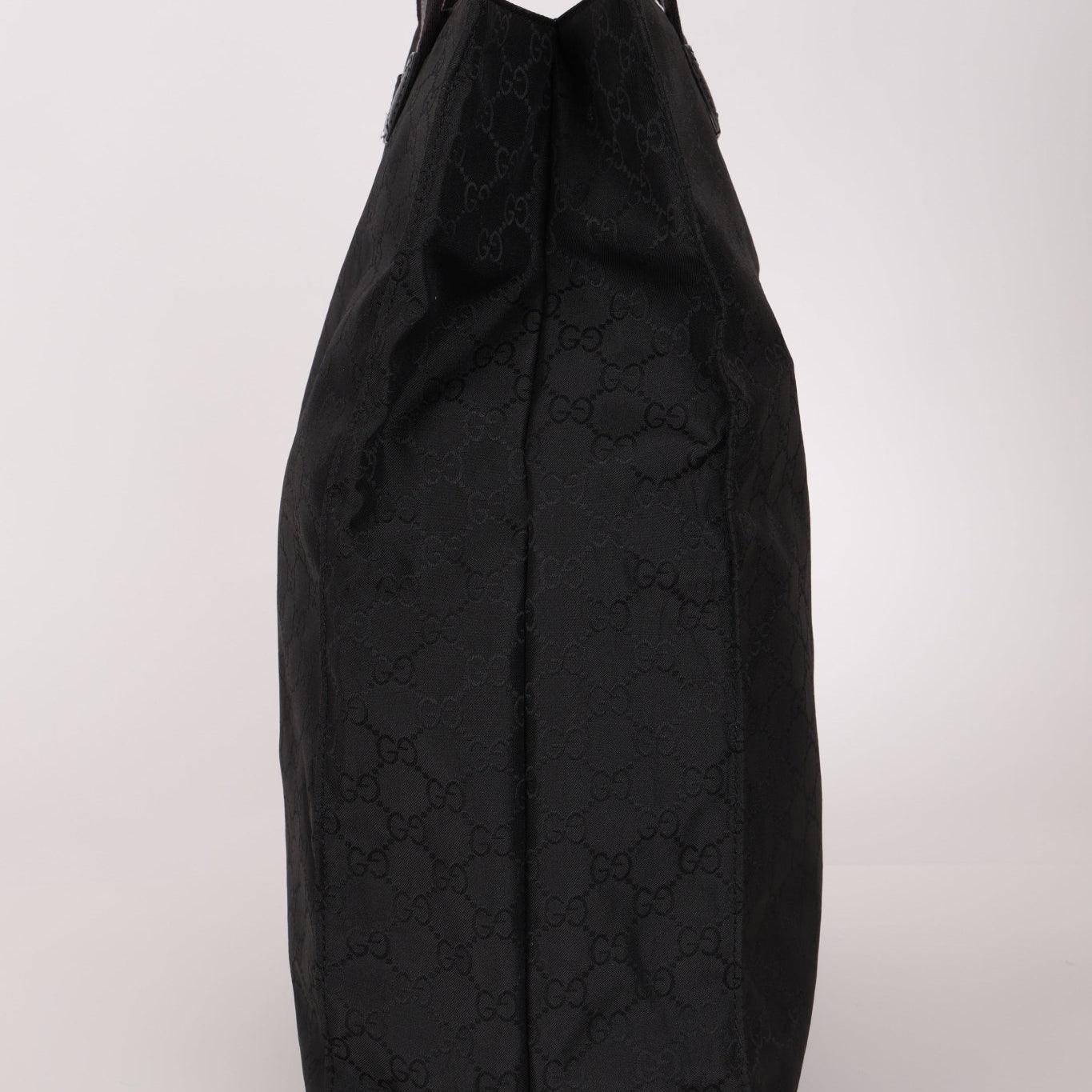 Gucci GG Nylon Shadow Web Shopping Tote - FashioNica