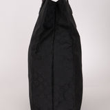 Gucci GG Nylon Shadow Web Shopping Tote - FashioNica