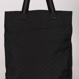 Gucci GG Nylon Shadow Web Shopping Tote - FashioNica
