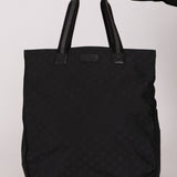 Gucci GG Nylon Shadow Web Shopping Tote - FashioNica