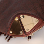 Gucci GG Signature Medium Babouska Indy Hobo - FashioNica