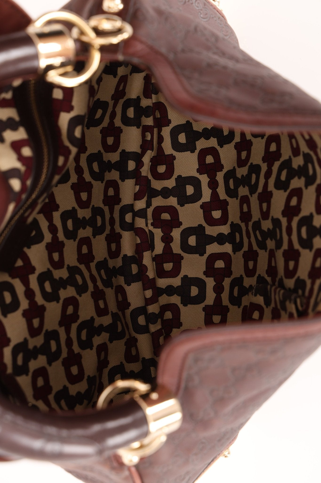 Gucci GG Signature Medium Babouska Indy Hobo - FashioNica