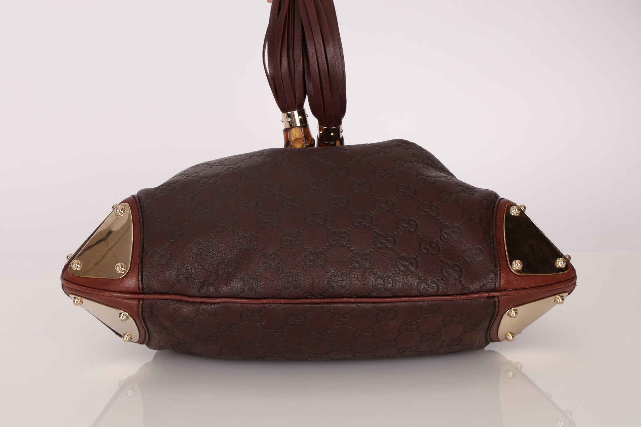 Gucci GG Signature Medium Babouska Indy Hobo - FashioNica