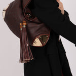 Gucci GG Signature Medium Babouska Indy Hobo - FashioNica