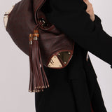 Gucci GG Signature Medium Babouska Indy Hobo - FashioNica