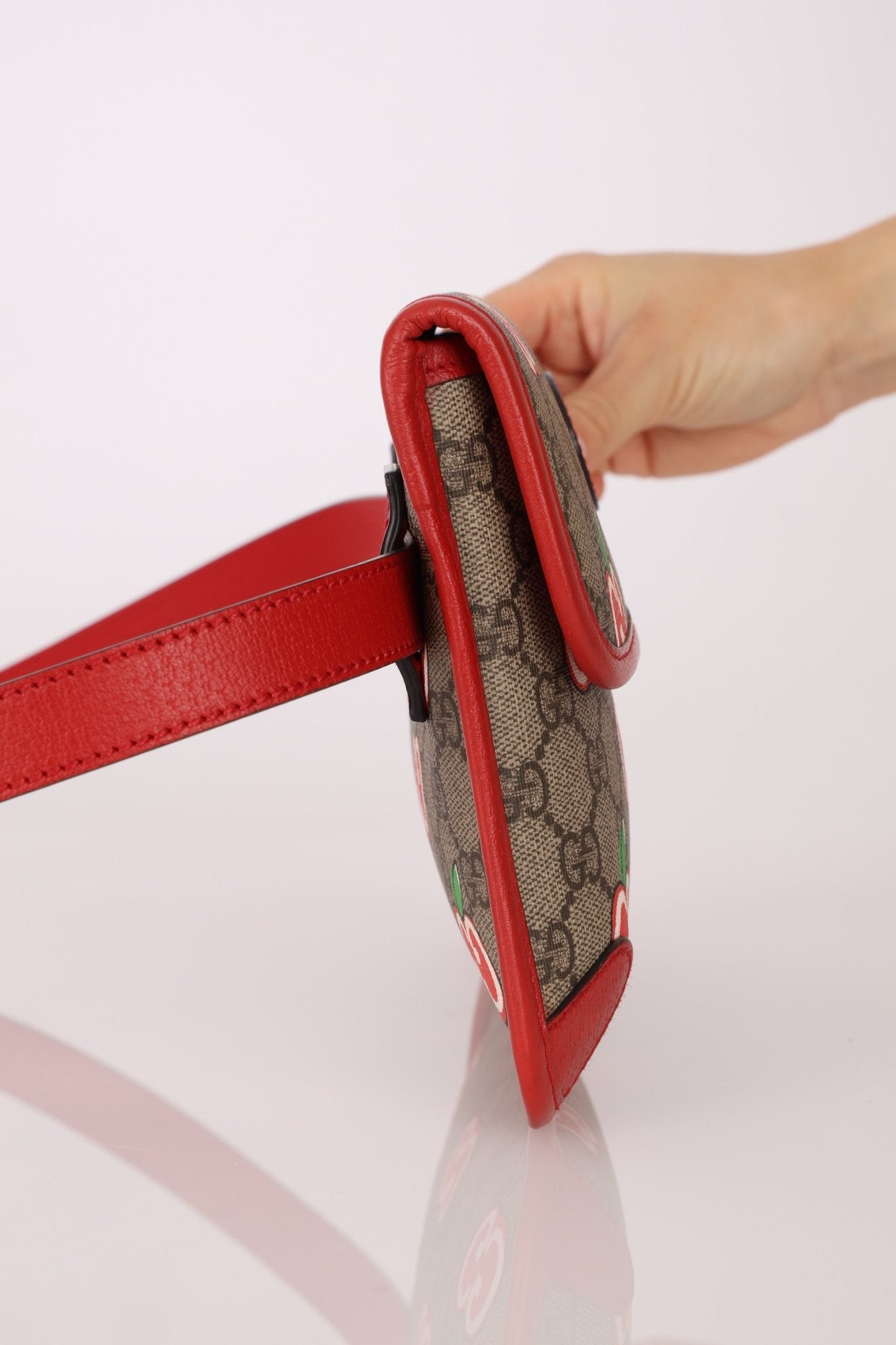 Gucci GG Supreme Apple Waist Bag - FashioNica