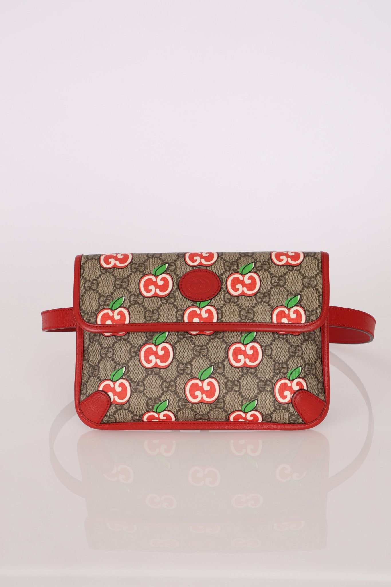 Gucci GG Supreme Apple Waist Bag - FashioNica