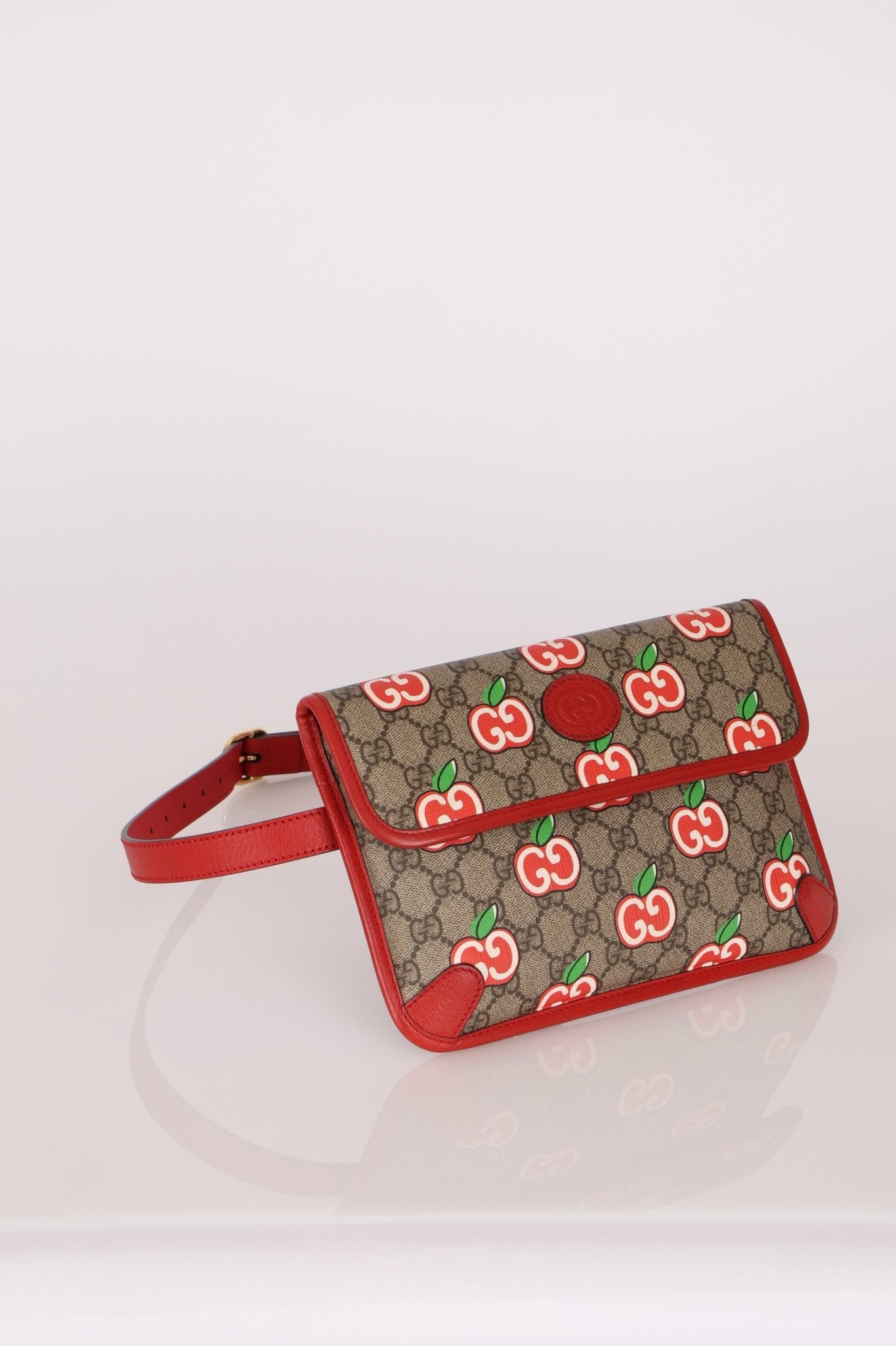Gucci GG Supreme Apple Waist Bag - FashioNica
