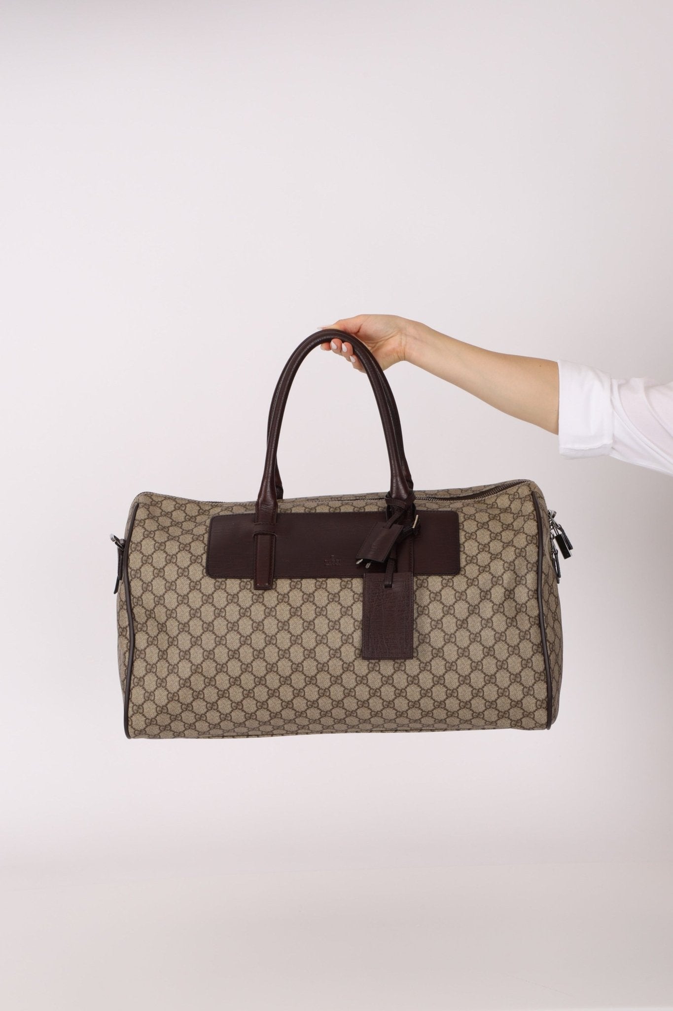 Gucci GG Supreme Boston Duffle Bag - FashioNica