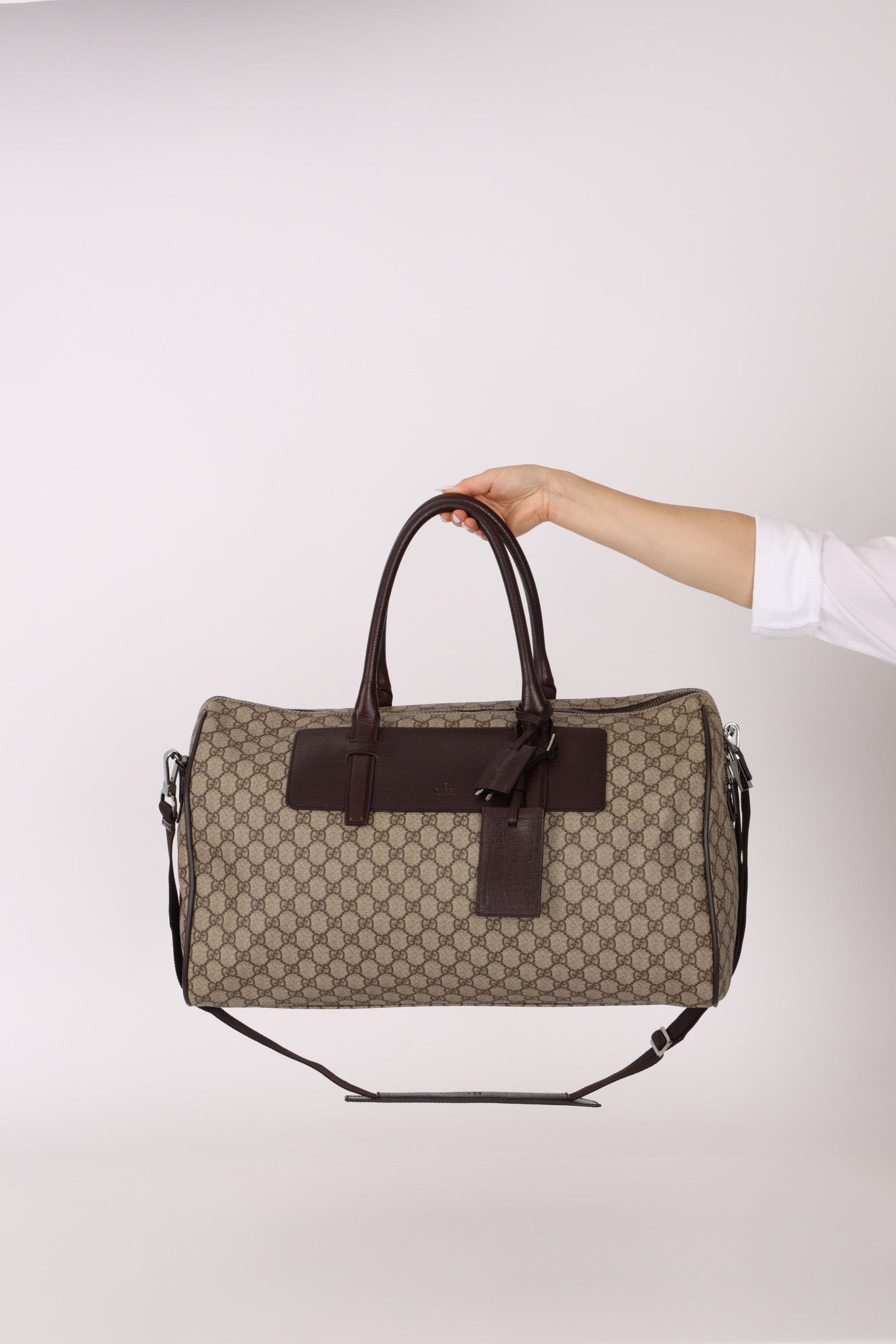 Gucci GG Supreme Boston Duffle Bag - FashioNica