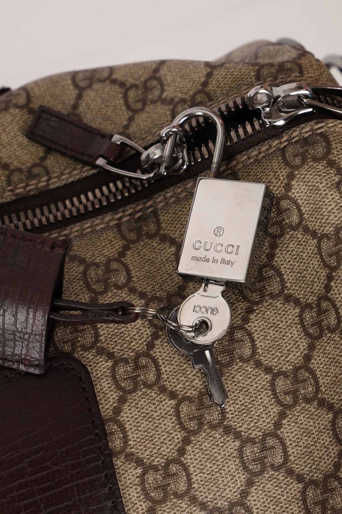 Gucci GG Supreme Boston Duffle Bag - FashioNica