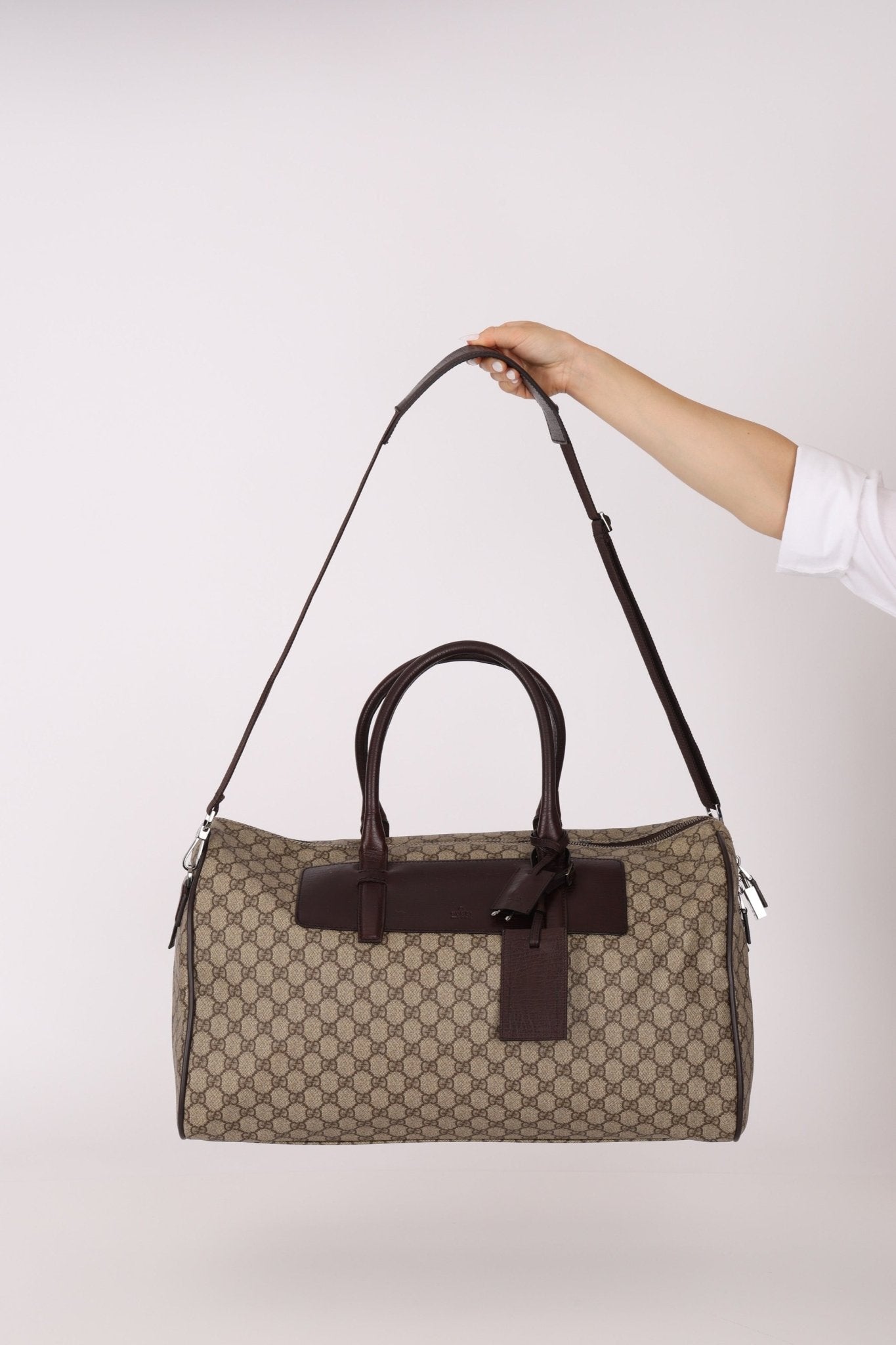 Gucci GG Supreme Boston Duffle Bag - FashioNica