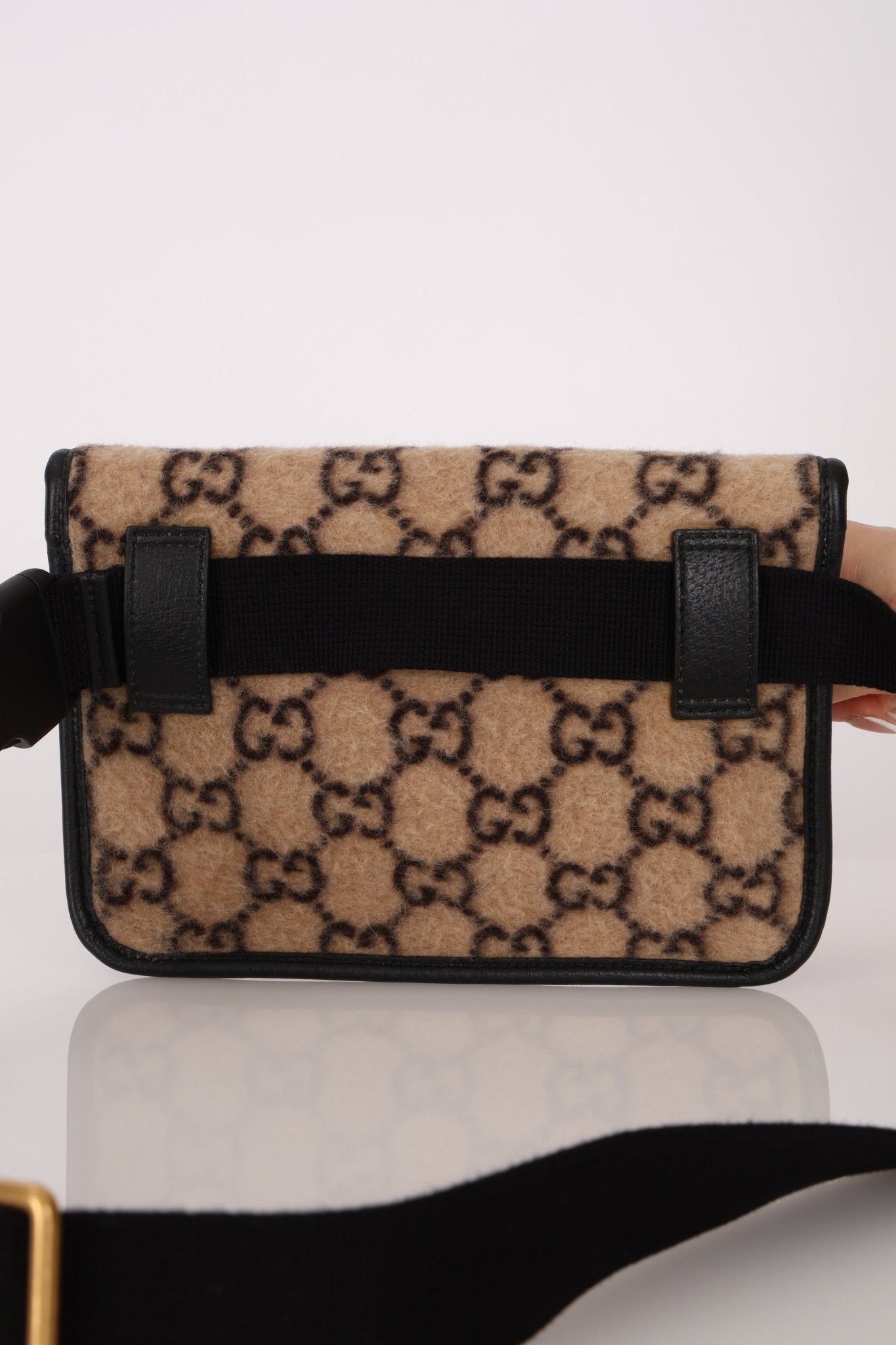 Gucci GG Wool Slim Bumbag - FashioNica