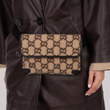 Gucci GG Wool Slim Bumbag - FashioNica
