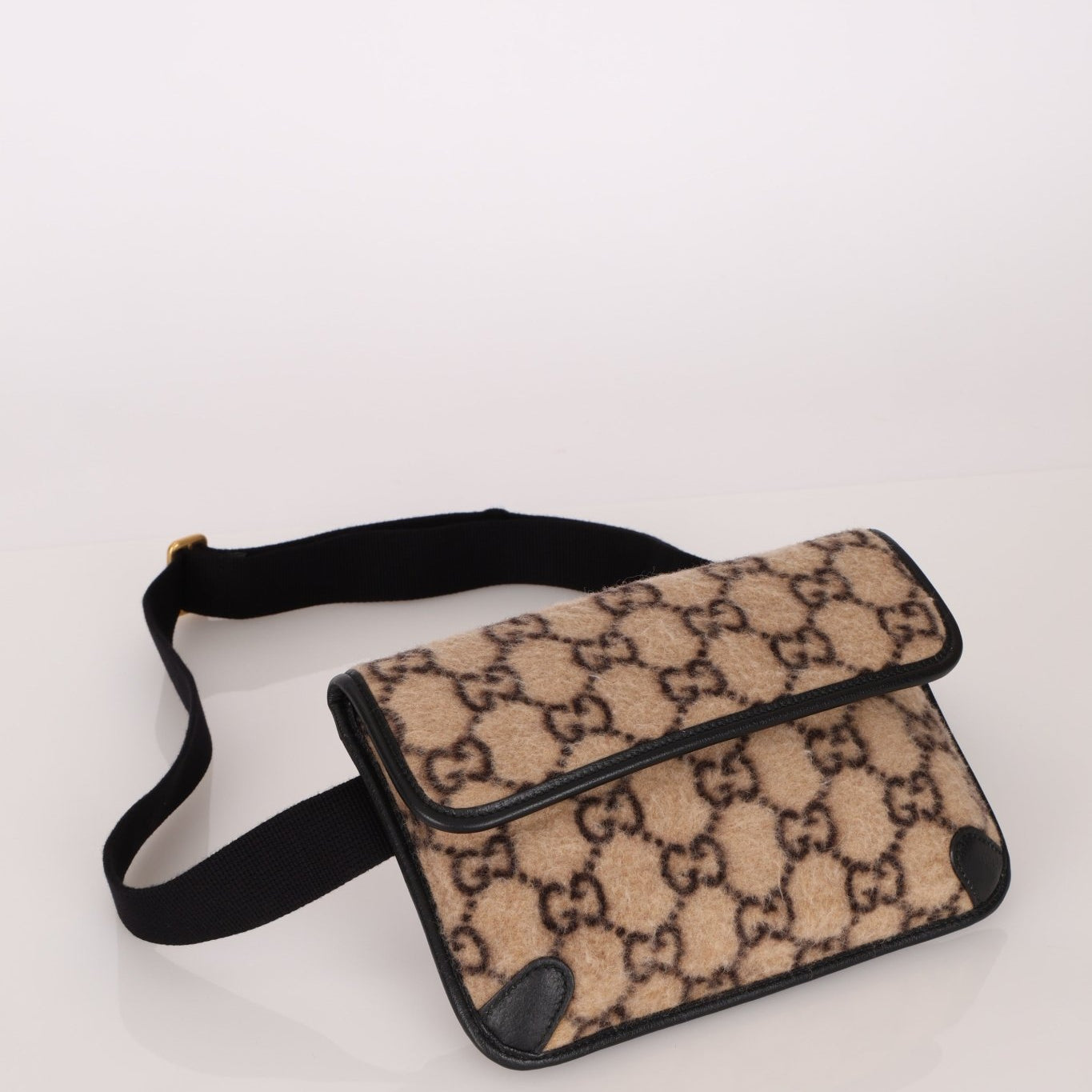 Gucci GG Wool Slim Bumbag - FashioNica