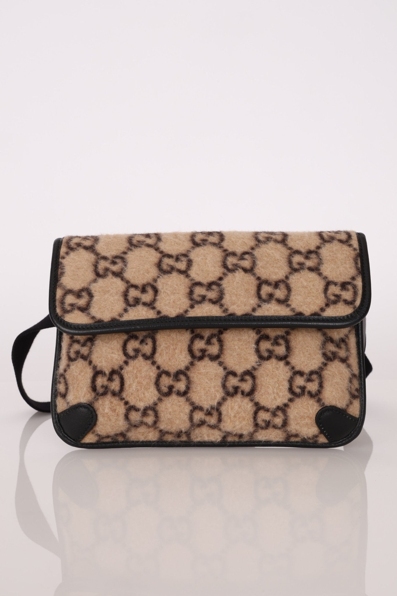 Gucci GG Wool Slim Bumbag - FashioNica