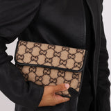 Gucci GG Wool Slim Bumbag - FashioNica
