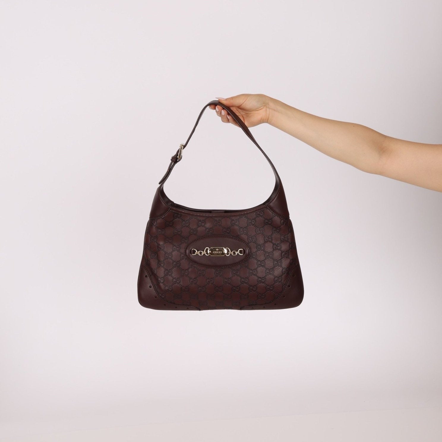 Gucci Guccissima Leather Hobo - FashioNica