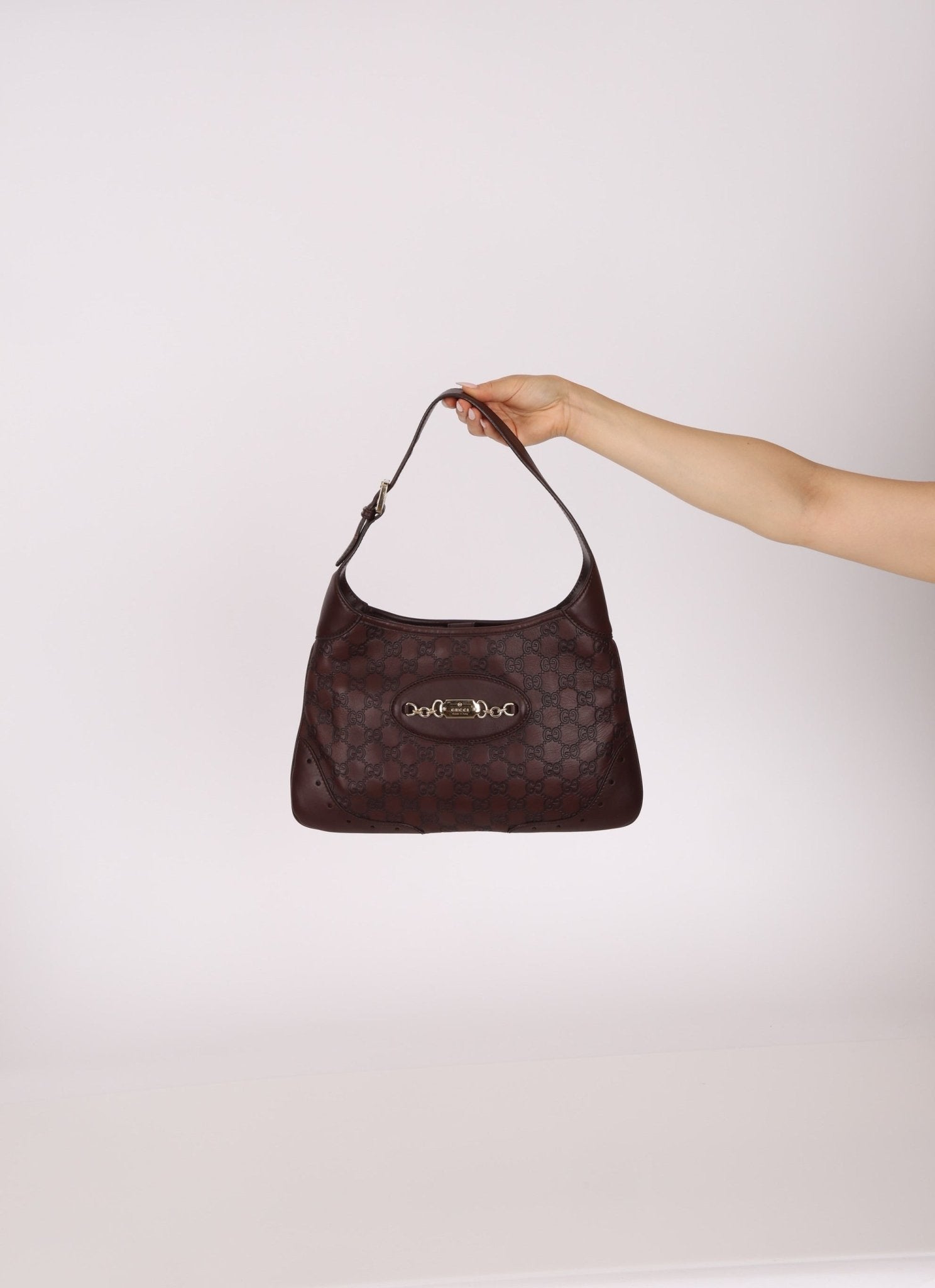 Gucci Guccissima Leather Hobo - FashioNica