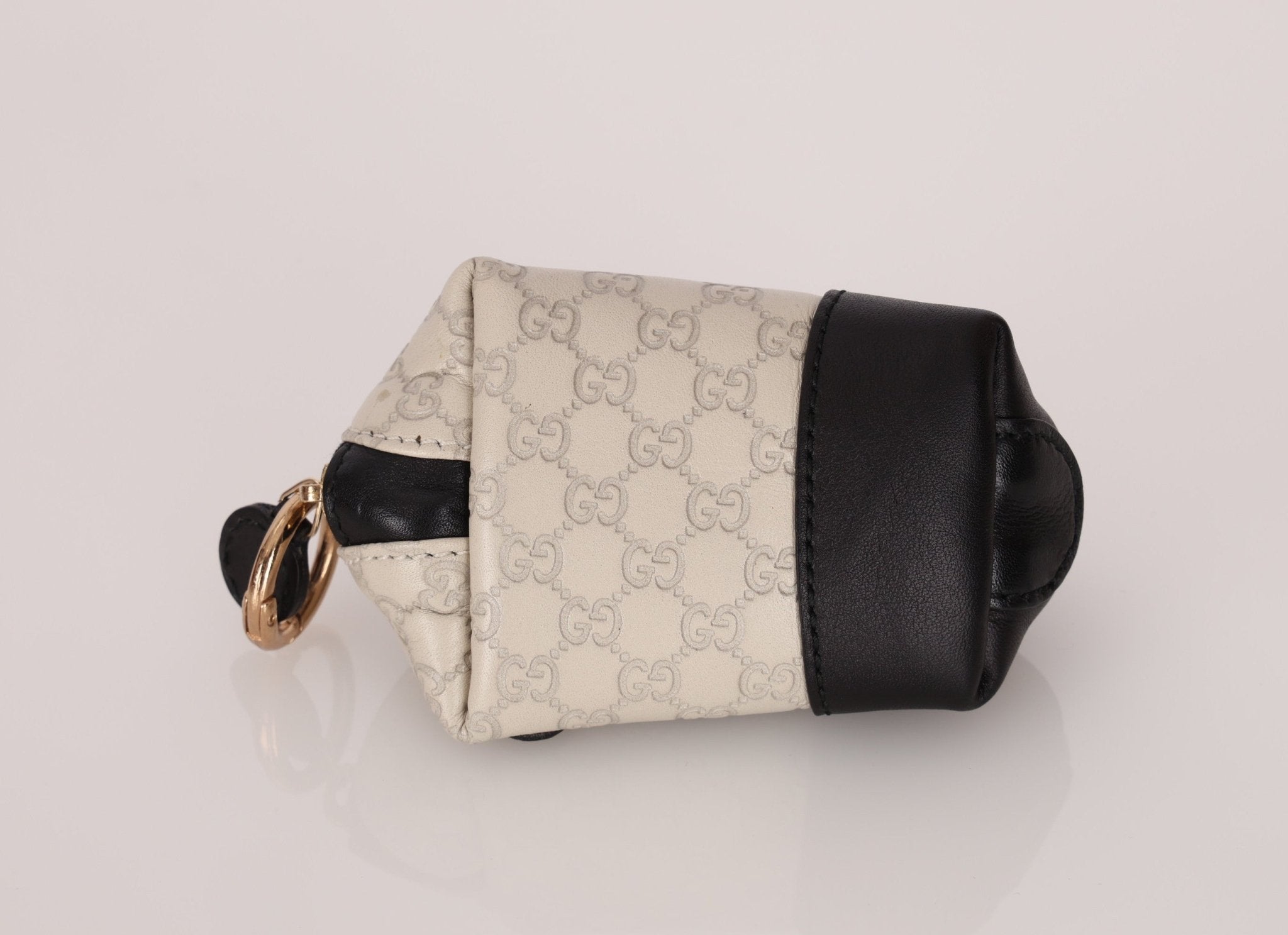 Gucci Guccissima Leather Ladybug Pouch - FashioNica