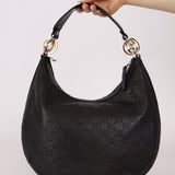 Gucci Guccissima Leather Twins Hobo - FashioNica
