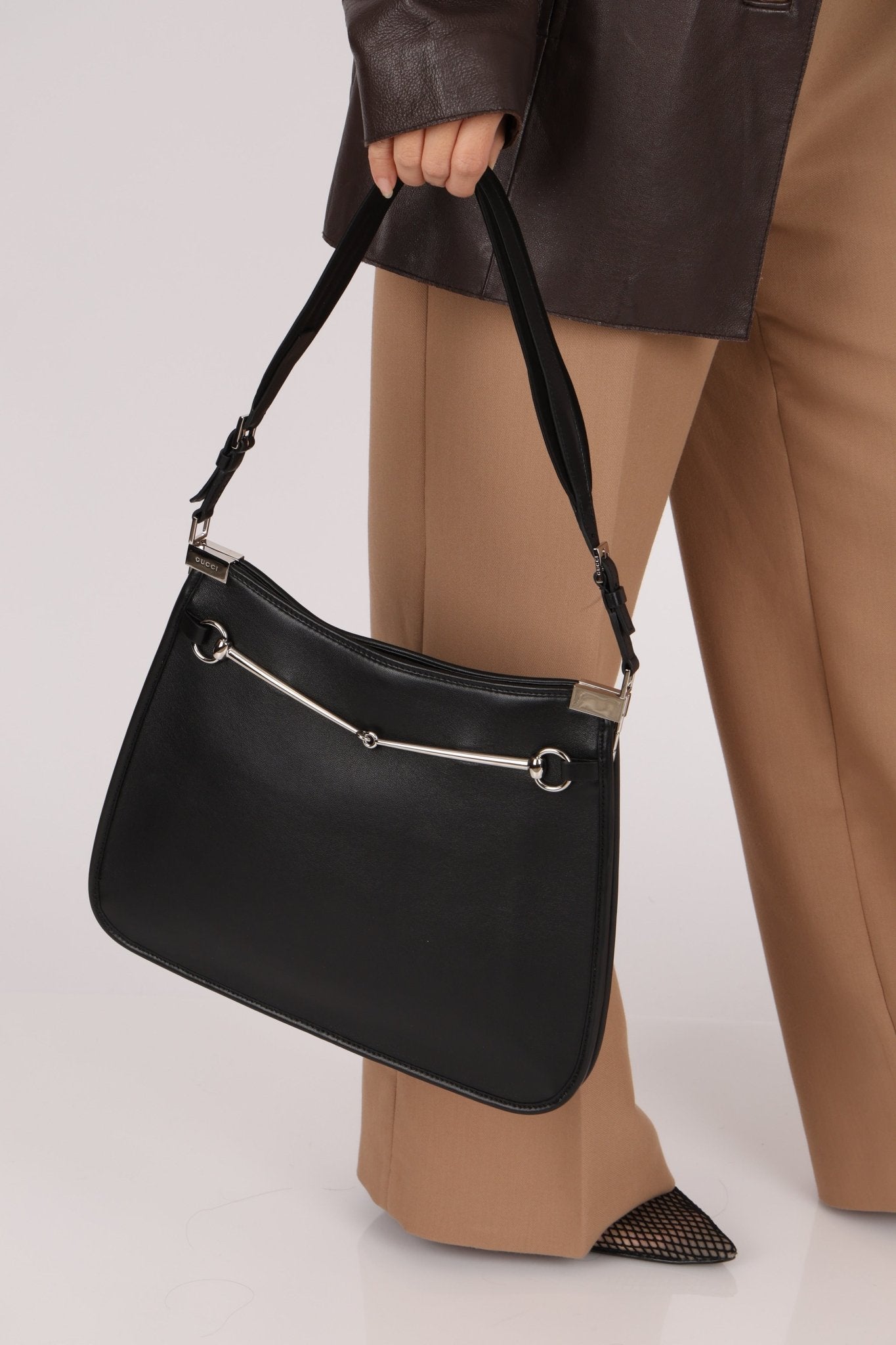 Gucci Horsebit Slim Shoulder Bag - FashioNica