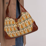 Gucci Large Pineapple Canvas Jackie Bouvier Hobo - FashioNica