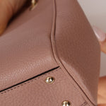 Gucci Leather Bamboo Mini Shopper Tote - FashioNica