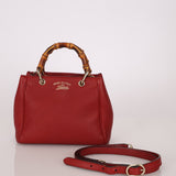 Gucci Leather Bamboo Mini Tote - FashioNica