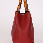 Gucci Leather Bamboo Mini Tote - FashioNica