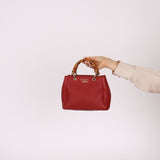 Gucci Leather Bamboo Mini Tote - FashioNica