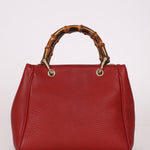 Gucci Leather Bamboo Mini Tote - FashioNica