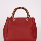 Gucci Leather Bamboo Mini Tote - FashioNica