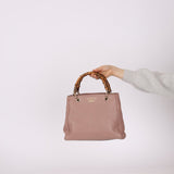 Gucci Leather Bamboo Top Handle Tote - FashioNica
