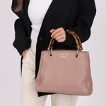 Gucci Leather Bamboo Top Handle Tote - FashioNica