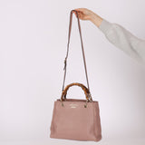Gucci Leather Bamboo Top Handle Tote - FashioNica