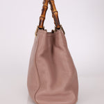Gucci Leather Bamboo Top Handle Tote - FashioNica